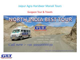 Jaipur Agra Haridwar Manali Tours