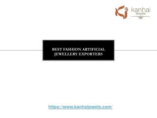 Best Fashion Artificial Jewellery Exporters