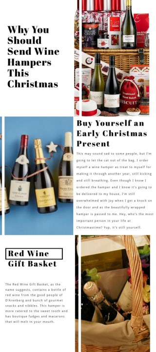 Why You Should Send Wine Hampers This Christmas?