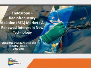 Endoscope Radiofrequency Ablation (RFA) Market Expected to Reach $7,471 Million by 2025