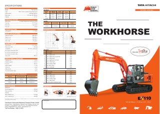 TATA Hitachi EX 110 – Construction Excavator