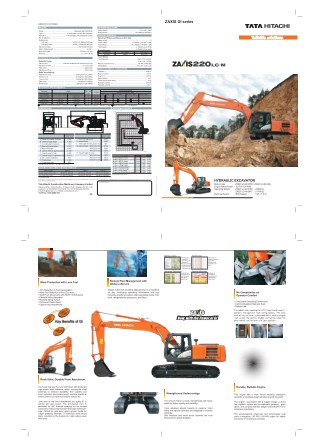 TATA Hitachi ZAXIS 220 LC-M Construction Excavator