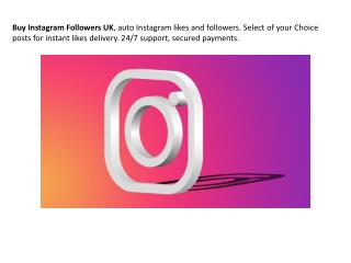 Buy Instagram Followers UK, Get free Likes on Instagram from £0.59