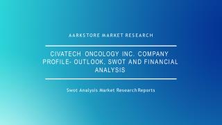 Civatech Oncology Inc. Overview, Swot Analysis Review