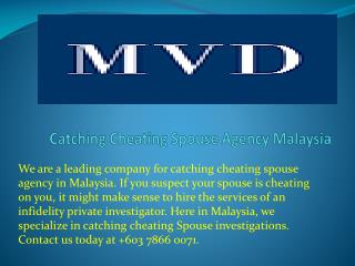 Catching Cheating Spouse Agency Malaysia