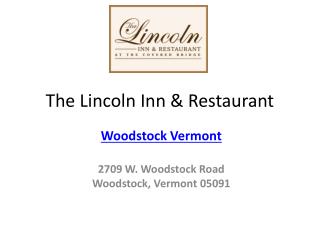 Woodstock Vermont