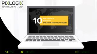 10 Killer Tips for a Website to Generate Maximum Leads | Web Design Company