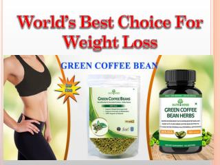 Loose Extra Belly Fat With Organic Green Coffee Beans
