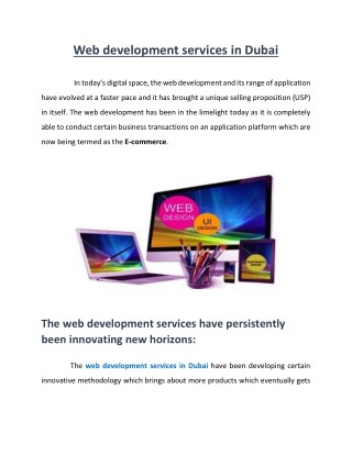 Web design Dubai | Web Development Services in Dubai | VRS Tech