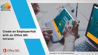 Create an Employee Hub with an Office 365 Intranet