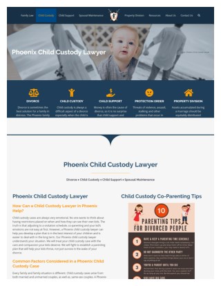 Best Child Custody Lawyer In Phoenix