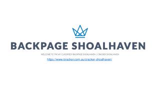 Welcome to the #1 classified!! Backpage Shoalhaven | Cracker Shoalhaven