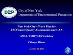 City of New York Department of Environmental Protection