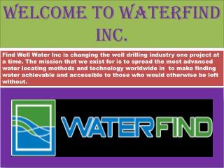 water well finder, water well drilling - www.findwellwater.ca