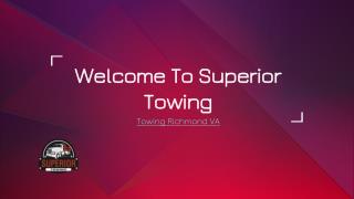 Towing Richmond VA | Superiortowingbaker