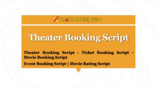 Ticket Booking Script - Movie Booking Script - Responsive Events Booking Script