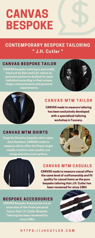 CANVAS MTM TAILOR: Best men tailor for craftsmanship.