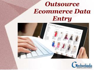 Outsource ecommerce data entry