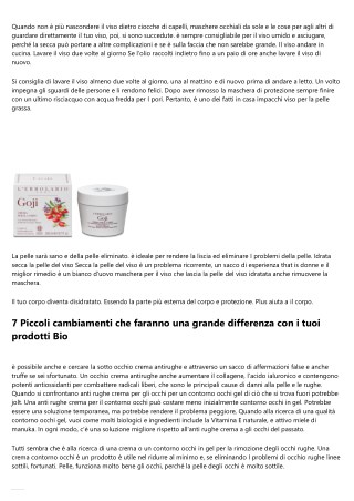 The Top Reasons People Succeed In The Recensioni Creme Viso Antirughe Industry