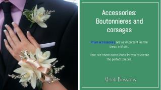 Select and Get Budget-Friendly Boutonnieres and Corsages for Proms