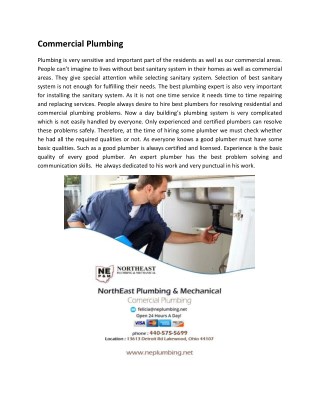 Commercial Plumbing