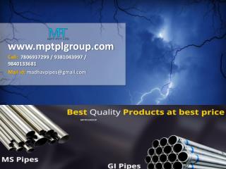 Ms Pipe Dealers in Chennai