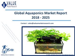 Aquaponics Market - Industry Research Report 2018-2025, Globally