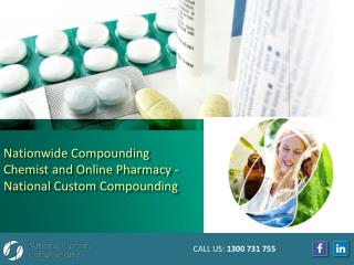 Nationwide Compounding Chemist and Online Pharmacy - National Custom Compounding