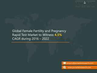 Female Fertility and Pregnancy Rapid Test Market And its Growth prospect in the Near Future