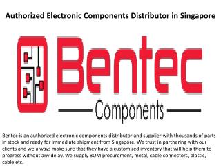 Authorized Electronic Components Distributor in Singapore