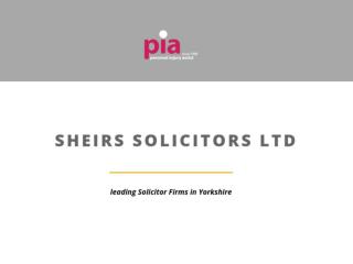 Sheirs Solicitors Ltd