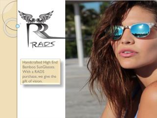 Wooden Sunglasses Polarized -Radswear