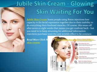 Jubile Skin Cream - Remove Wrinkle And Fine Lines