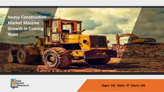 Heavy construction equipment market :Detailed Analysis, Growth and Share