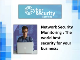 Protect Your Organization through the Network Security Monitoring