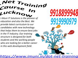 Practical And Theoretical Knowledge| .Net Training Course In Lucknow