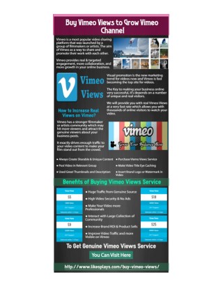 Buy Vimeo Views to Grow Vimeo Channel