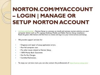 NORTON.COM/SETUP ACTIVATE YOUR NORTON ANTIVIRUS