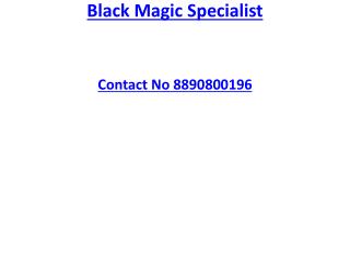 Black Magic Specialist