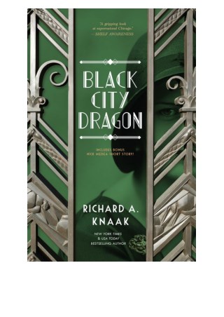 [Read Book] Black City Dragon By Richard A. Knaak