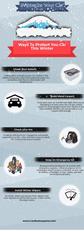 Ways To Protect Your Car This Winter