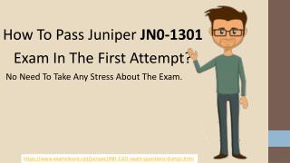 JN0-1301 Questions Answers