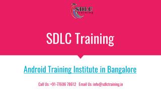 Job Oriented Android Course in Marathahalli, Bangalore