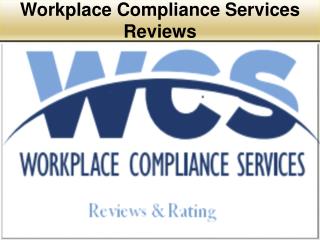 Workplace Compliance Services Reviews