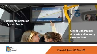 Passenger Information System Market Size, Share, Growth, Trends Industry Analysis and Forecast 2025