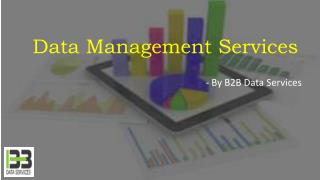 Data Management Services - Data Management Services Companies