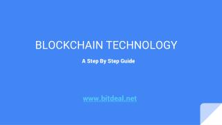 Blockchain Technology