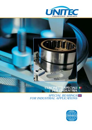 UNITEC SPECIAL BEARINGS FOR INDUSTRIAL APPLICATIONS