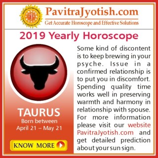 2019 Taurus Yearly Horoscope Predictions