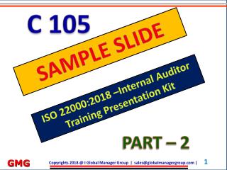 ISO 22000 training